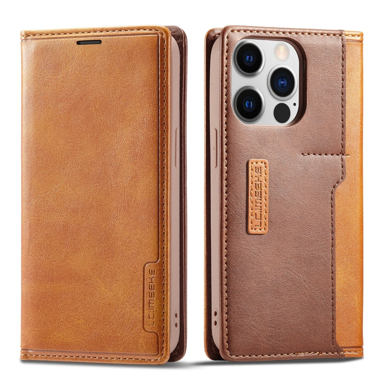 LC-001 Phone Case – Leather For iPhone 14 Pro Max Brown