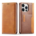 LC-001 Phone Case – Leather For iPhone 14 Pro Max Brown