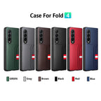 GKK Litchi Texture Card Slot Phone Case, For Samsung Galaxy Z Fold4 5G