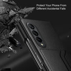 GKK Litchi Texture Card Slot Phone Case, For Samsung Galaxy Z Fold4 5G