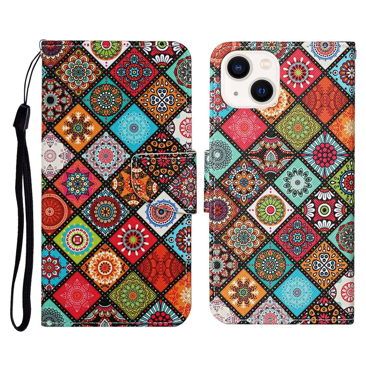 Phone Case – Leather (iPhone 14) #21 For iPhone 14 Ethnic Totem