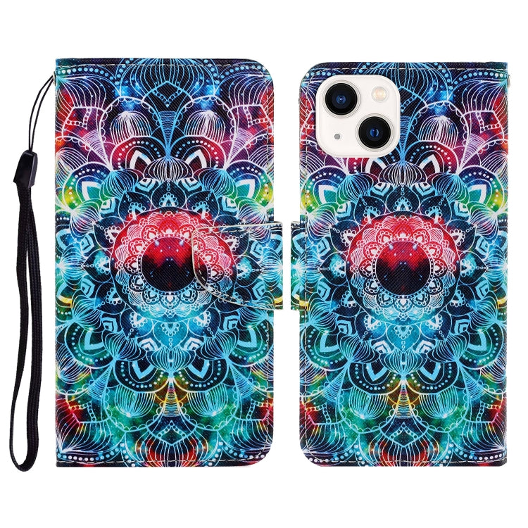 Phone Case – Leather (iPhone 14 Plus) #2 For iPhone 14 Plus Mandala