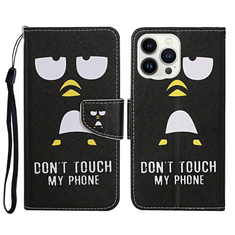 Phone Case – Leather (iPhone 14 Pro) #2 For iPhone 14 Pro Penguins