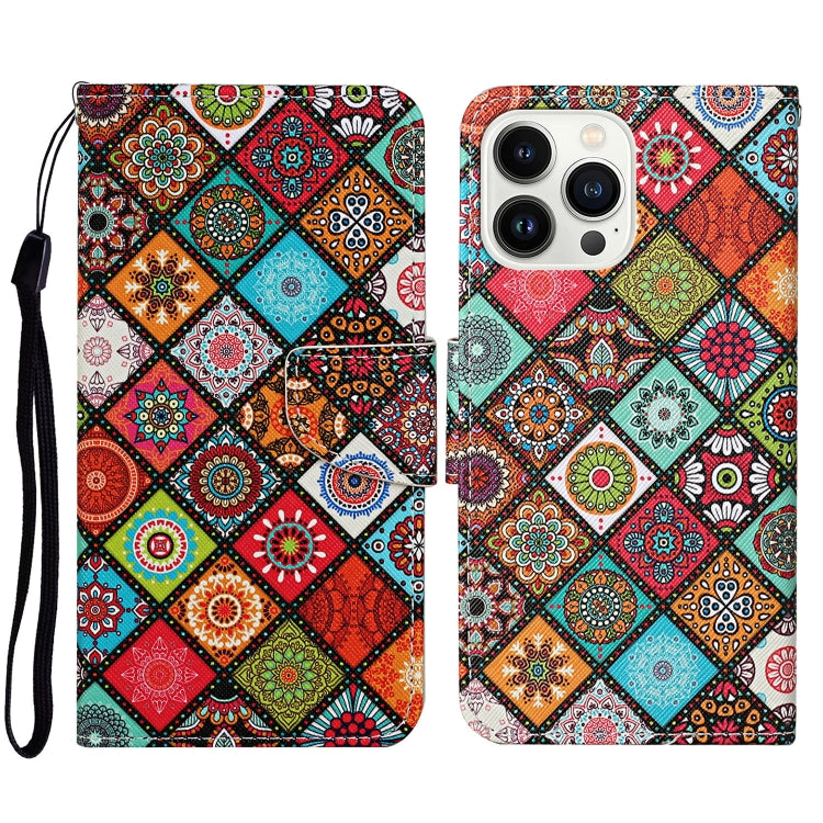 Phone Case – Leather (iPhone 14 Pro) #2 For iPhone 14 Pro Ethnic Totem