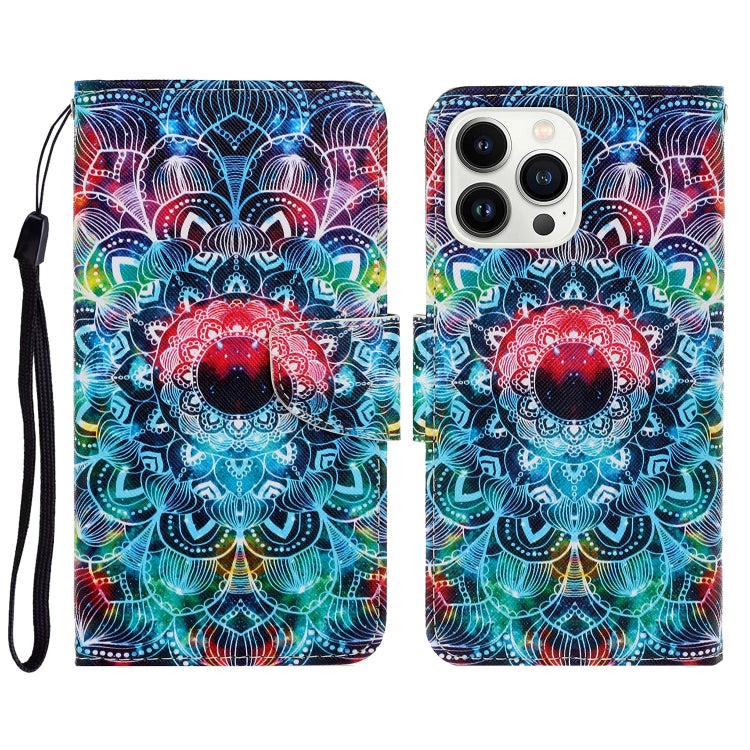 Phone Case – Leather (iPhone 14 Pro) #2 For iPhone 14 Pro Mandala