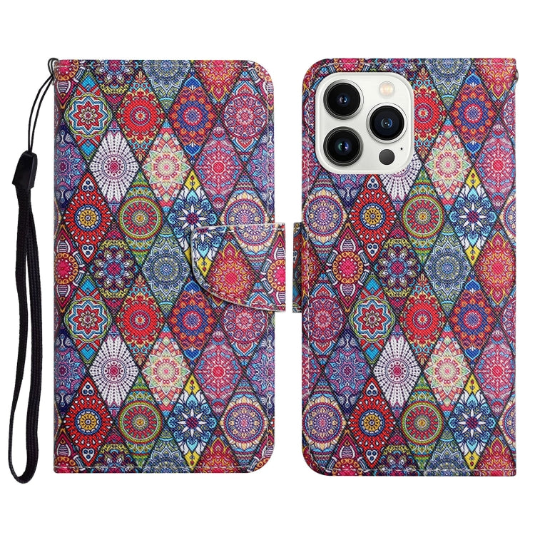 Phone Case – Leather (iPhone 14 Pro) #2 For iPhone 14 Pro Kaleidoscope