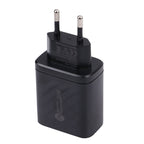 AR-892 3 in 1 QC3.0 PD20W USB + USB-C / Type-C Wall Travel Charger, EU Plug, UK Plug – TPU