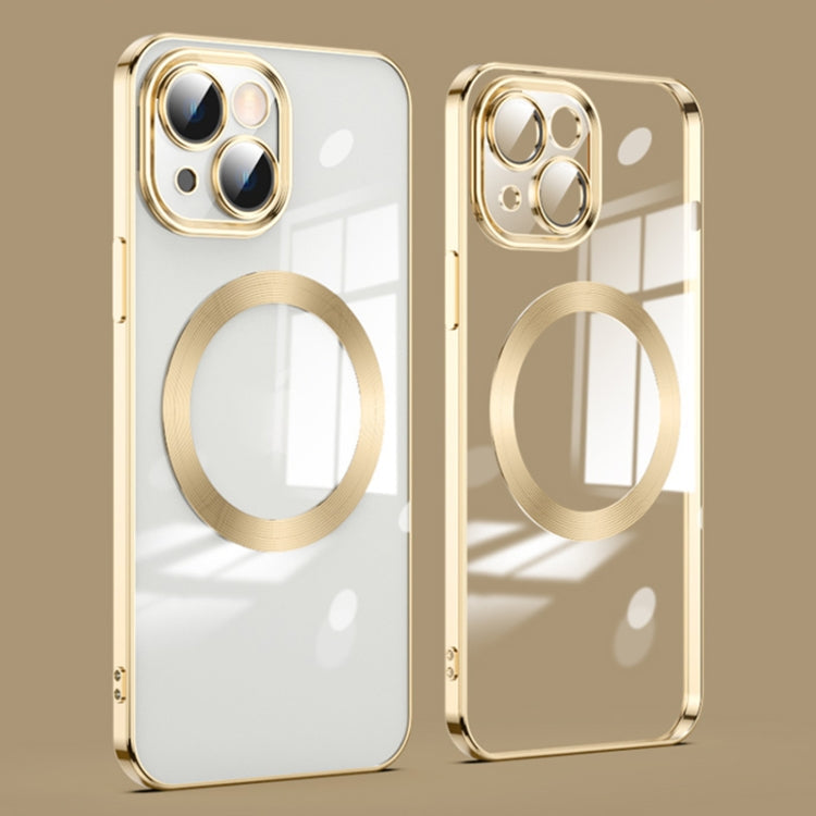 Lens Protector MagSafe Electroplated Phone Case, For iPhone 14 Pro
