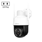 SriHome SH041 5.0MP 20X Optical Zoom 2.4G/5G WiFi Waterproof AI Auto Tracking H.265 Video Surveillance, US Plug, EU Plug, UK Plug, AU Plug US Plug