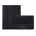 OP12-A Lambskin Texture Ultra-thin Bluetooth Keyboard Leather Case with Touchpad, OP12-A – Leather, Bluetooth, Ultra-thin