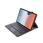 OP12-A Lambskin Texture Ultra-thin Bluetooth Keyboard Leather Case with Touchpad, OP12-A – Leather, Bluetooth, Ultra-thin