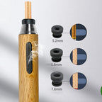 Car Ashtray Portable Lazy Cigarette Holder, Timber Log