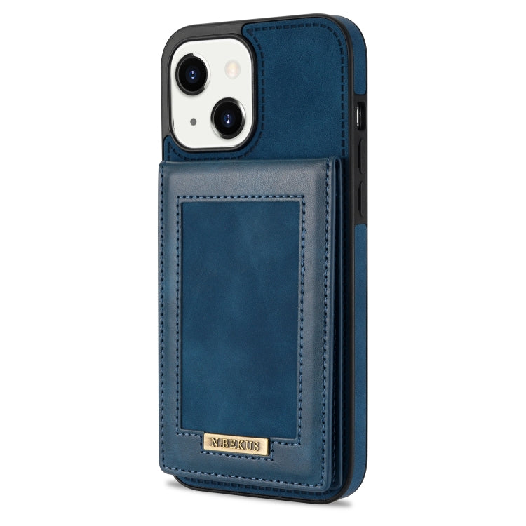 N.BEKUS Vertical Flip Card Slot RFID Phone Case – Card Slot, Flip, Leather, For iPhone 13 mini, For iPhone 13 Pro, For iPhone 13 Pro Max, For iPhone 14