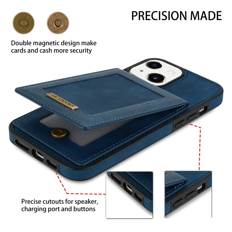N.BEKUS Vertical Flip Card Slot RFID Phone Case – Card Slot, Flip, Leather, For iPhone 13 mini, For iPhone 13 Pro, For iPhone 13 Pro Max, For iPhone 14
