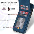 N.BEKUS Vertical Flip Card Slot RFID Phone Case, For iPhone 12, For iPhone XR, For iPhone XS Max, For iPhone XS / X