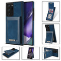 N.Bekus Vertical Flip Card Slot RFID Phone Case, For Samsung Galaxy Note20, For Samsung Galaxy Note20 Ultra, For Samsung Galaxy S20+, For Samsung Galaxy S20 For Samsung Galaxy Note20 Blue