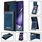 N.Bekus Vertical Flip Card Slot RFID Phone Case, For Samsung Galaxy Note20, For Samsung Galaxy Note20 Ultra, For Samsung Galaxy S20+, For Samsung Galaxy S20 For Samsung Galaxy Note20 Blue