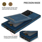 N.Bekus Vertical Flip Card Slot RFID Phone Case, For Samsung Galaxy Note20, For Samsung Galaxy Note20 Ultra, For Samsung Galaxy S20+, For Samsung Galaxy S20