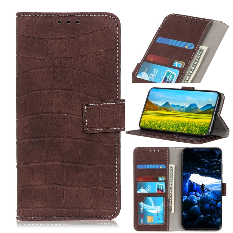 Case – Leather (iPhone SE 2022) #3 For Galaxy A71 5G Brown