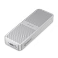 ORICO USB3.2 20Gbps M.2 NVMe SSD Enclosure – TPU Silver