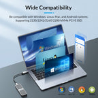 ORICO USB3.2 20Gbps M.2 NVMe SSD Enclosure – TPU