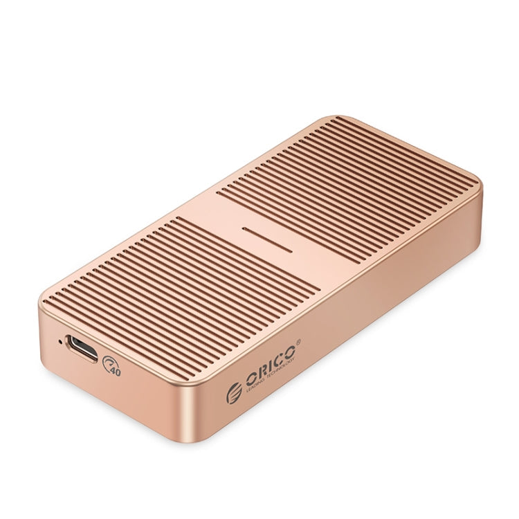 ORICO M.2 NVME 40Gbps SSD Enclosure – Aluminum Alloy, TPU Gold