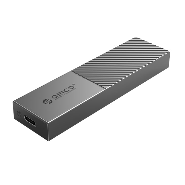 ORICO M.2 NGFF SATA SSD Enclosure – Aluminum Alloy, TPU Grey