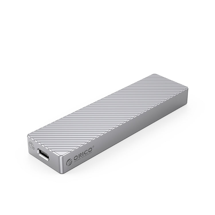 ORICO M.2 NGFF SSD enclosure – TPU Silver