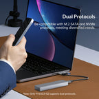 ORICO M.2 NGFF SSD enclosure – TPU