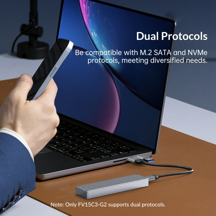 ORICO M.2 NGFF SSD enclosure – TPU