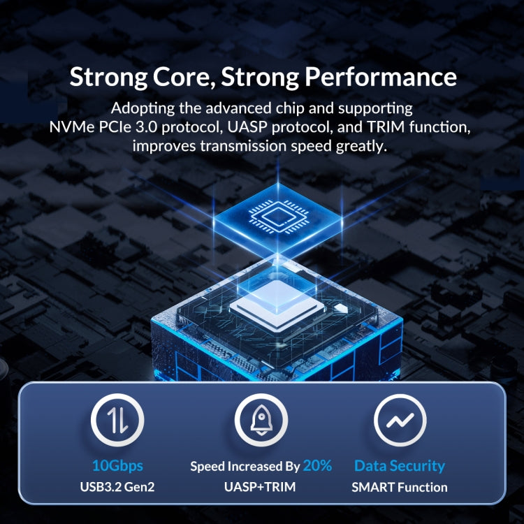 ORICO M.2 NGFF SSD enclosure – TPU