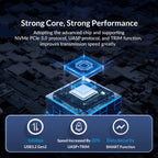 ORICO M.2 NGFF SSD enclosure – TPU