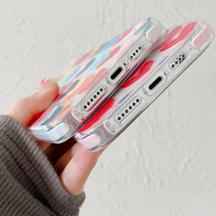 Doodle Colorful Lvoe TPU Phone Case, For iPhone 14 Pro, For iPhone 14...