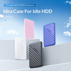 ORICO 25PW1-U3 2.5 inch External Storage Hard Drive Case, 25PW1-U3, 25PW1-C3, 25PW1C-C3 – Durable Build, Easy to Use