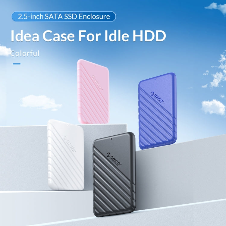 ORICO 25PW1-U3 2.5 inch External Storage Hard Drive Case, 25PW1-U3, 25PW1-C3, 25PW1C-C3 – Durable Build, Easy to Use