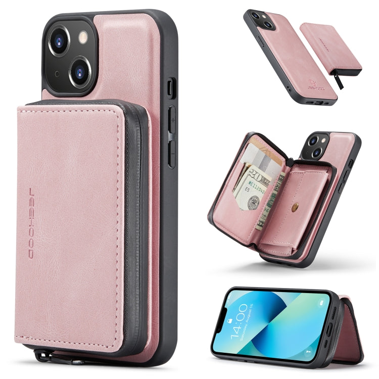 Phone Case – Leather, Magnetic (iPhone 14) #6 For iPhone 14 Pink