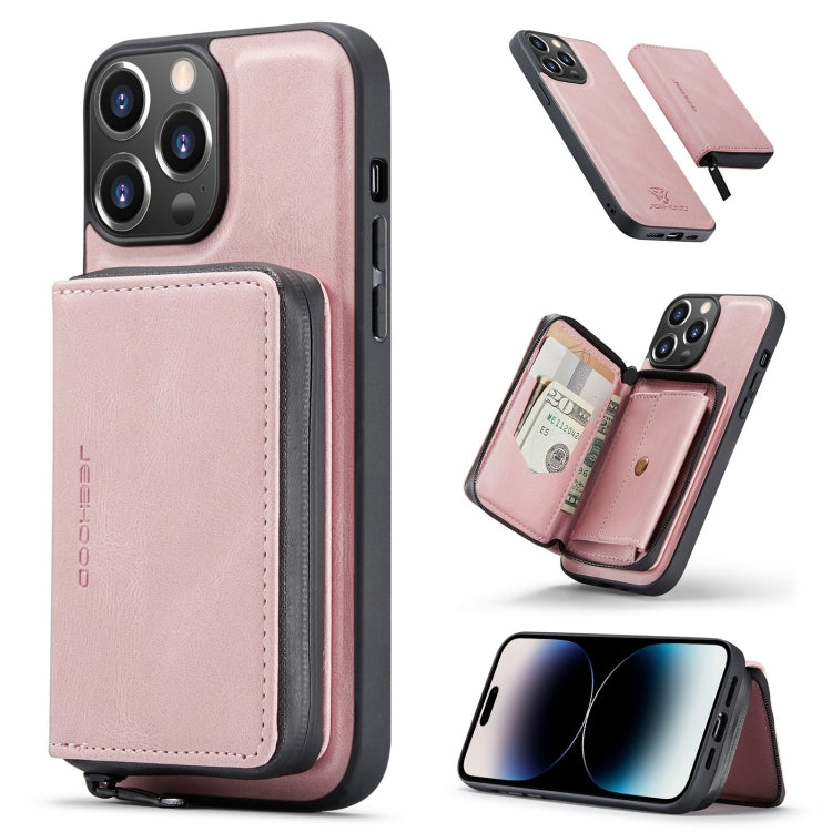 Phone Case – Leather, Magnetic (iPhone 14) #6 For iPhone 14 Pro Pink