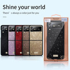 SULADA Shockproof TPU + Handmade Leather Phone Case, For Samsung Galaxy Z Flip5, For Samsung Galaxy Z Flip4