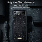 SULADA Shockproof TPU + Handmade Leather Phone Case, For Samsung Galaxy Z Flip5, For Samsung Galaxy Z Flip4