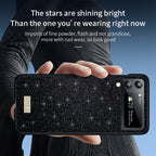 SULADA Shockproof TPU + Handmade Leather Phone Case, For Samsung Galaxy Z Flip5, For Samsung Galaxy Z Flip4