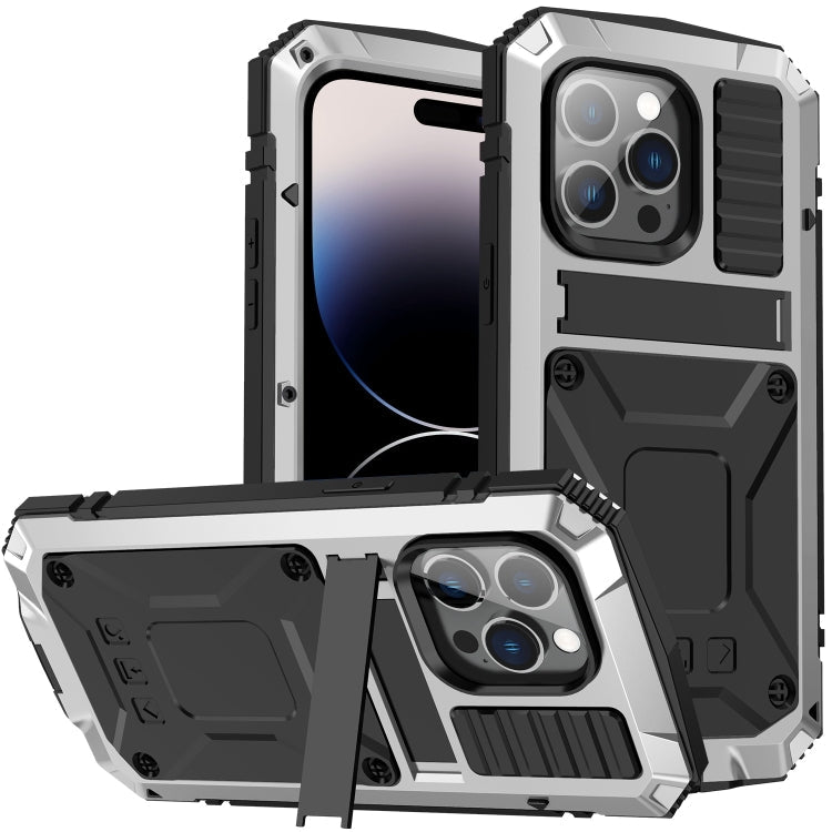 Case – Shockproof, Waterproof (iPhone 14 Pro) For iPhone 14 Pro Max Silver