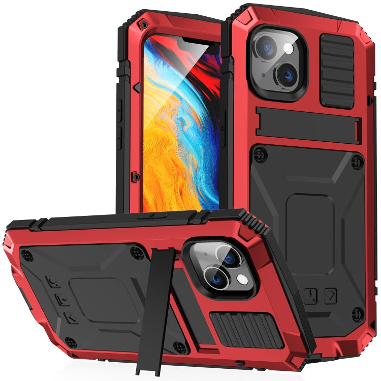 Case – Shockproof, Waterproof (iPhone 14 Pro) For iPhone 14 Plus Red