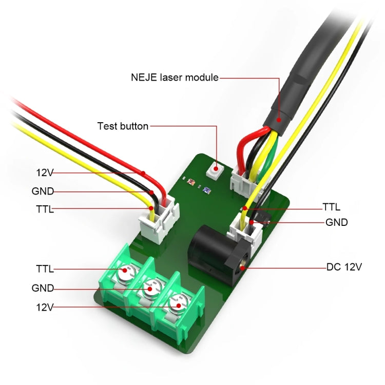 NEJE A40640 40W 450nm Laser Engraver Module Kits, A40640 – Leather, TPU