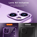 Electroplating Diamond Dandelion TPU Phone Case, For iPhone 14, For iPhone 14 Plus, For iPhone 14 Pro