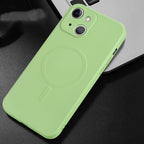 Liquid Silicone Full Coverage Magsafe Phone Case, For iPhone 14, For iPhone 14 Plus, For iPhone 14 Pro