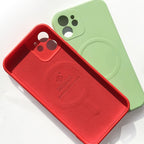 Liquid Silicone Full Coverage Magsafe Phone Case, For iPhone 14, For iPhone 14 Plus, For iPhone 14 Pro