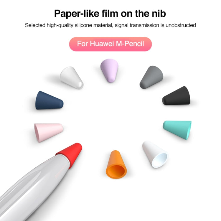 10 in 1 / Set Silicone Nib Cap – Durable Build, Easy to Use, For Huawei Pencil