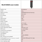NEJE MASTER 3 Laser Engraver with N30820 Laser Module, MASTER 3 with N30820 (EU Plug), MASTER 3 with N30820 (US Plug)