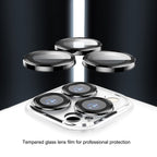 Glass Lens Film Clear PC Phone Case, For iPhone 14, For iPhone 14 Plus, For iPhone 14 Pro, For iPhone 14 Pro Max
