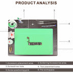 BAKU BA-696 2 in 1 Microscope Maintenance Insulation Pad, BA-696